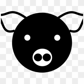 Pig Clipart Silhouette - Pig Clip Art, HD Png Download - pig silhouette png