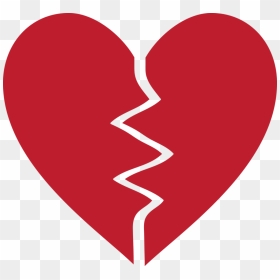Broken Heart Cartoon - Broken Heart Animated Png, Transparent Png - cartoon heart png