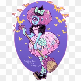 Halloween Candy Clipart Png - Art Monster Girl Halloween, Transparent Png - halloween candy png