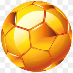 Football Ball Png - Gold Soccer Ball Png, Transparent Png - football.png