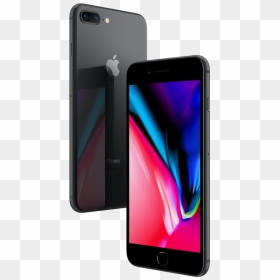 Iphone 8 Plus 64gb Space Grey - Iphone 8 Plus Boost Mobile, HD Png Download - iphone 8 plus png