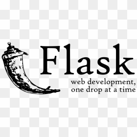 Flask Python Logo, HD Png Download - flask png