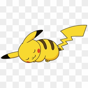 Sleepy Drawing Pikachu Transparent Png Clipart Free - Sleeping Pikachu Png, Png Download - pikachu.png