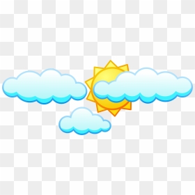Sun And Cloud Clipart Png Clip Art Freeuse Library - Clipart Clouds And Sun, Transparent Png - cloud texture png
