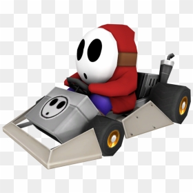 Download Zip Archive - Super Mario Kart Shy Guy, HD Png Download - shy guy png