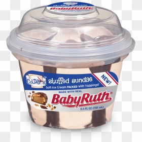 Baby Ruth® Stuffed Sundae, HD Png Download - ice cream sundae png