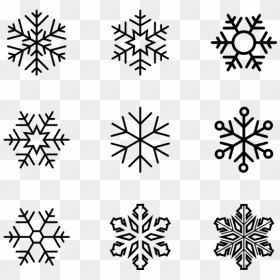 Snowflake Free Png Vector, Transparent Png - snowflakes.png
