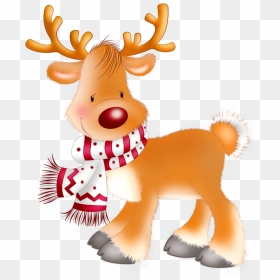 Christmas Clipart Rudolph - Christmas Rudolph Clipart, HD Png Download - christmas antlers png