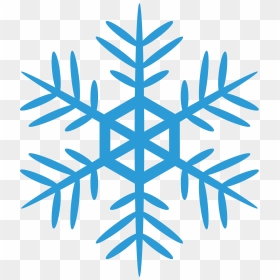 Black And White Snowflake Png, Transparent Png - snowflakes.png