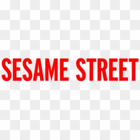 Sesame Street Text Font, HD Png Download - sesame street logo png