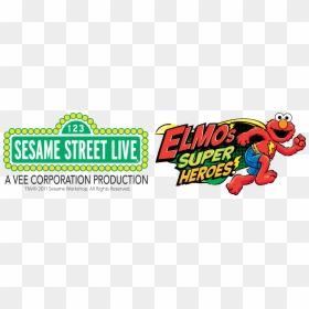 Sesame Street Live Logo Png, Transparent Png - sesame street logo png
