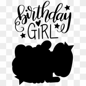 Birthday Girl Svg Free, HD Png Download - birthday png files