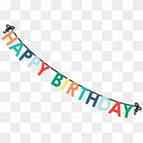 Happy Birthday Banner Transparent, HD Png Download - birthday png files