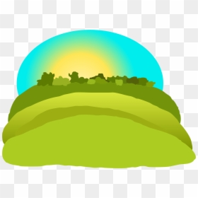 Hills Clipart Png, Transparent Png - sun rise images png