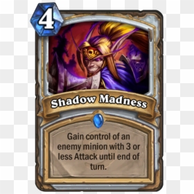 Hearthstone Shadow Madness, HD Png Download - top shadow png
