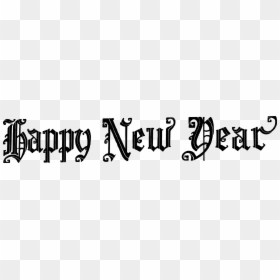 Png Text Happy New Year, Transparent Png - new year icon png