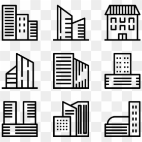 Apartment Icon Powerpoint, HD Png Download - apartment building png