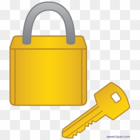 Key Lock Clipart, HD Png Download - lock key png