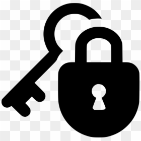 Lock And Key Png, Transparent Png - lock key png