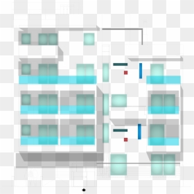 Architecture, HD Png Download - apartment building png