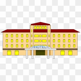 Hotels Clipart, HD Png Download - apartment building png