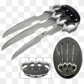 Most Lethal Brass Knuckles, HD Png Download - wolverine claw png