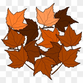Dry Leaves Clip Art, HD Png Download - dry leaves falling png