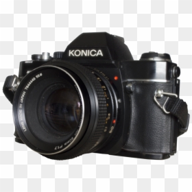 Camera Konica Png, Transparent Png - canon dslr camera png