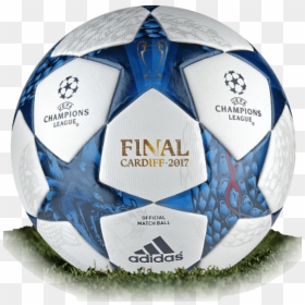 Cardiff Champions League Ball, HD Png Download - pelota de futbol png