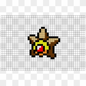 Pokemon Pixel Art Staryu, HD Png Download - staryu png