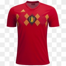Belgium Jersey World Cup 2018, HD Png Download - camiseta png