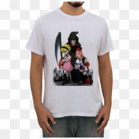 Camiseta The Big Bang Theory, HD Png Download - billy and mandy png