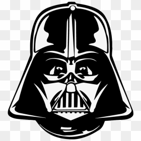 Darth Vader Helmet Png Photos - Darth Vader Drawing Head, Transparent Png - darth vader helmet png