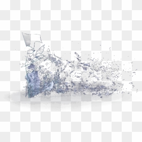 Glass Transparency And Translucency - Transparent Shards Of Glass Png, Png Download - glass shards png