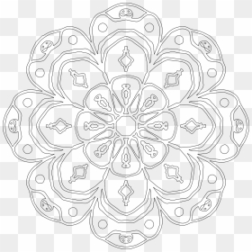 Vector Mandala Transparent Background Png, Png Download - circle vector png