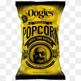 Oogie"s Movie Time Butter Gourmet Popcorn - Oogie's Popcorn, HD Png Download - movie popcorn png
