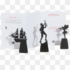 Figurine, HD Png Download - peter pan silhouette png