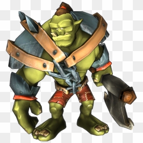 Orc - Dungeon Defenders 2 Creatures, HD Png Download - orc png