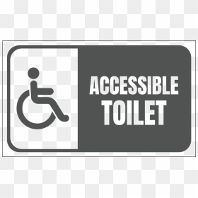Handicap Accessible Toilet - Sign, HD Png Download - handicap png