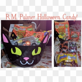Palmer Halloween Candy - Gift Basket, HD Png Download - halloween candy png
