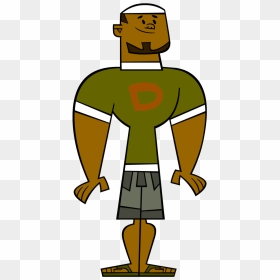 Total Drama Dj Front View - Total Drama Island Characters, HD Png Download - drama png