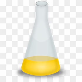 14 Conical Flask Clip Art - Liquid Bacteria Culture Cartoon, HD Png Download - flask png