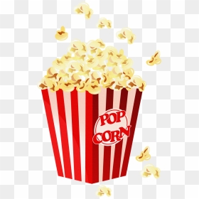 Png Pinterest Clip - Clip Art Movie Popcorn, Transparent Png - movie popcorn png