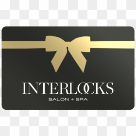 2016 Interlocks Holiday Gift Card - Amaranta Entertainment, HD Png Download - holiday bow png