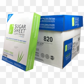 Sugar Sheet Copy Paper , Png Download - Box, Transparent Png - sheet of paper png