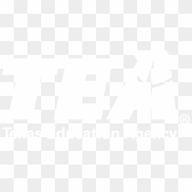Texas Education Agency Logo White, HD Png Download - texas state outline png