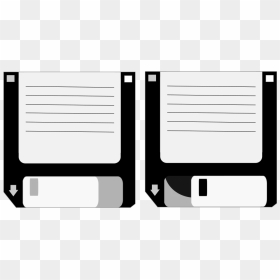 Two Floppy Disks Svg Clip Arts - Floppy Disk, HD Png Download - floppy disk png