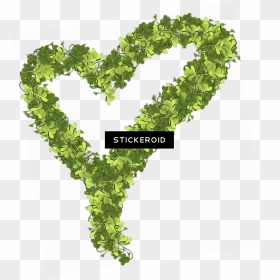 Heart Made Of Shamrocks , Png Download - Portable Network Graphics, Transparent Png - shamrocks png