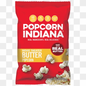 Movie Theater Butter - Food, HD Png Download - movie popcorn png