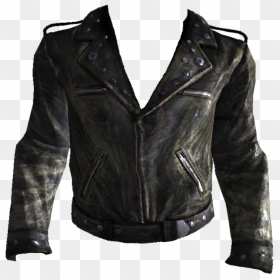 Thumb Image - Black Leather Jacket Png, Transparent Png - leather png
